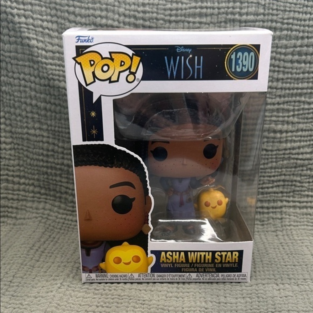 Funko Pop Disney WISH Asha With Star 1390 NEW